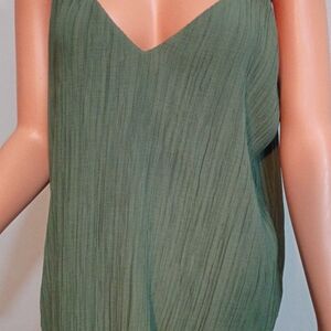 Express Olive Green Camisole Top